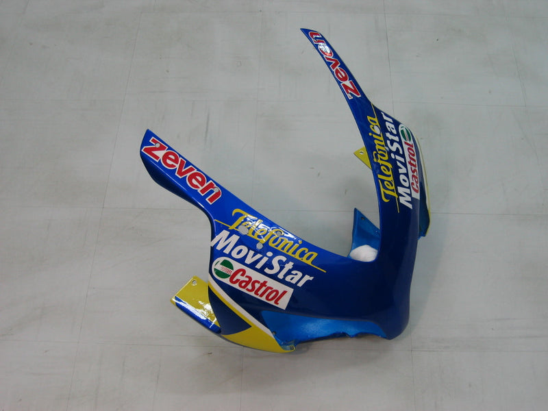 Fairings 2004-2005 Honda CBR 1000 RR Blue Checker Movistar Generic