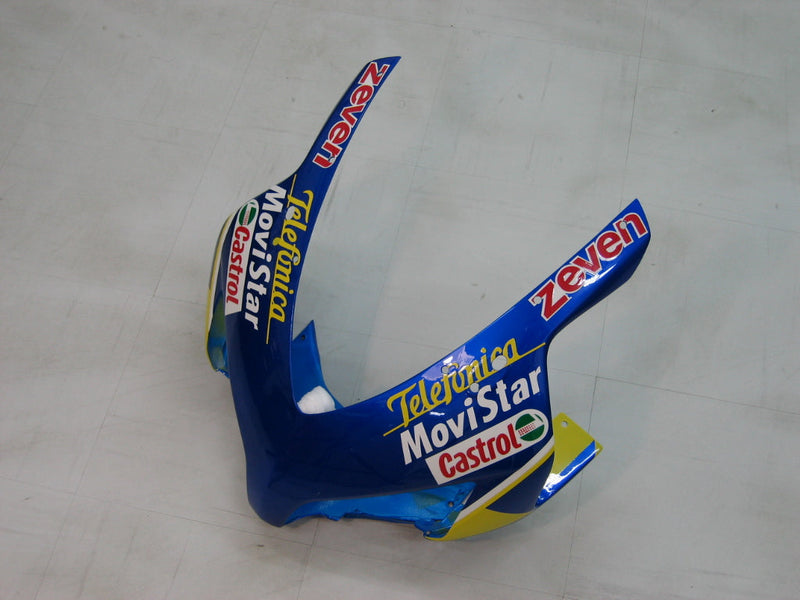 Carenados 2004-2005 Honda CBR 1000 RR Azul Checker Movistar Genérico