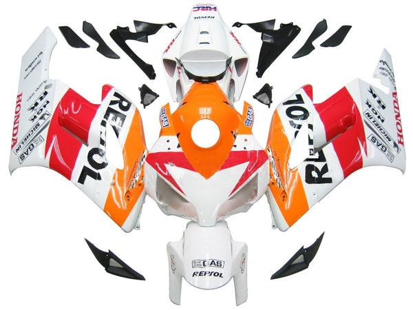 Owiewki 2004-2005 Honda CBR 1000 RR Biało Pomarańczowy Repsol Generic