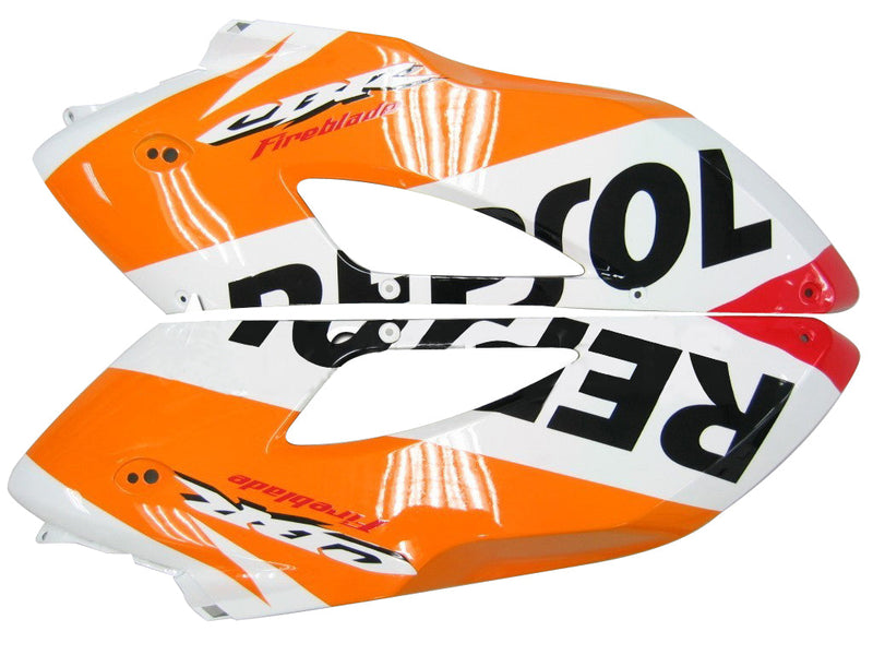 Owiewki 2004-2005 Honda CBR 1000 RR Biało Pomarańczowy Repsol Generic