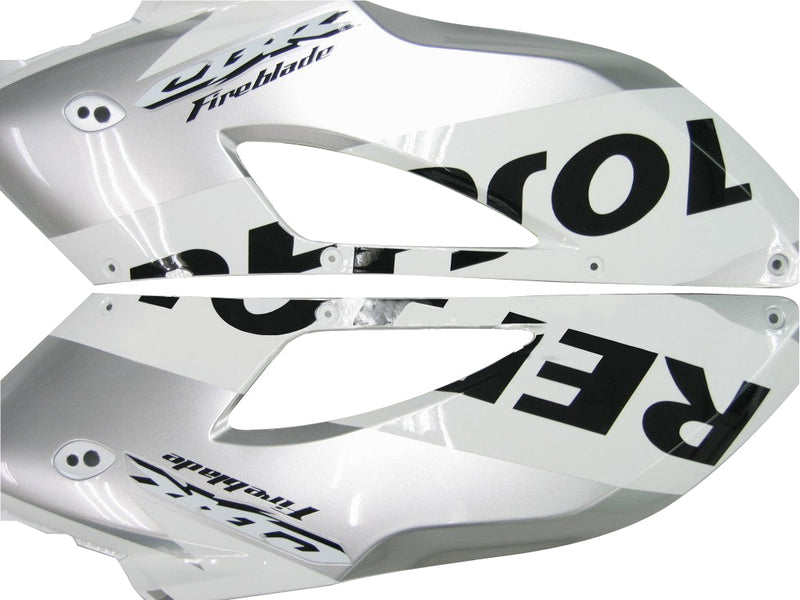 Fairings 2004-2005 Honda CBR 1000 RR Vit Silver Repsol Generic