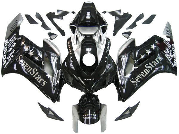 Verkleidungen 2004-2005 Honda CBR 1000 RR Schwarz SevenStars Racing Generic