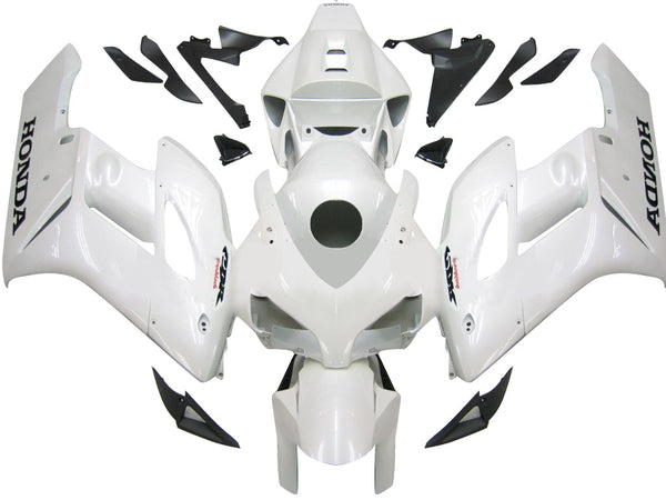 Carenados 2004-2005 Honda CBR 1000 RR Blanco Metálico Plata CBR Racing Generic