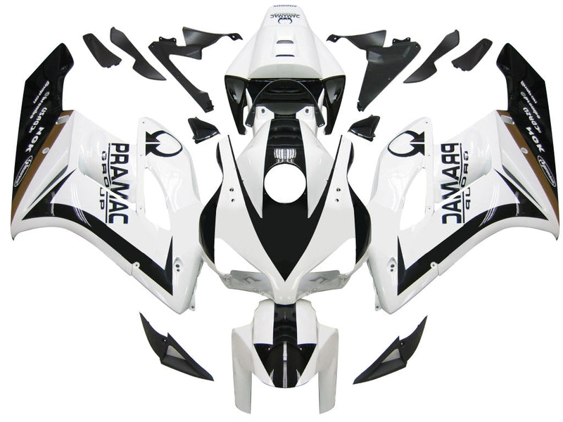 Carenagens 2004-2005 Honda CBR 1000 RR Branco Preto Honda Genérico