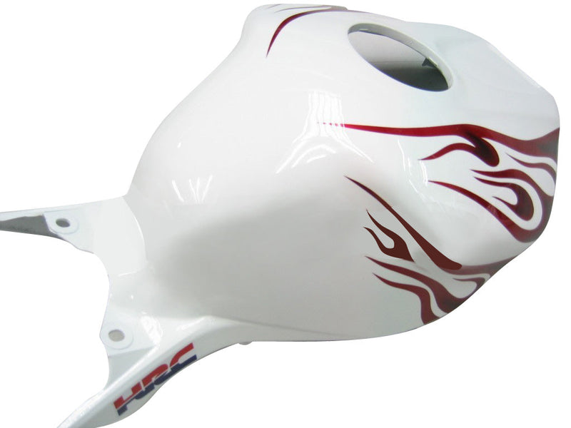 Verkleidungen 2004-2005 Honda CBR 1000 RR White &amp; Red Flame Shark Generic