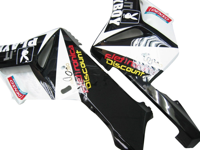 Fairings 2004-2005 Honda CBR 1000 RR Svart Vit Playboy Racing Generic