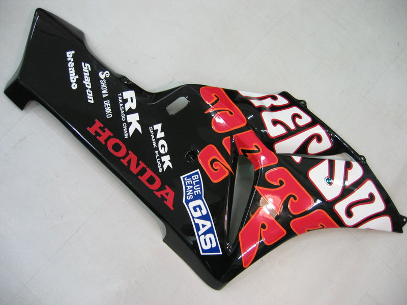 Fairings 2004-2005 Honda CBR 1000 RR Svart Grønn Valentino Rossi Racing Generisk