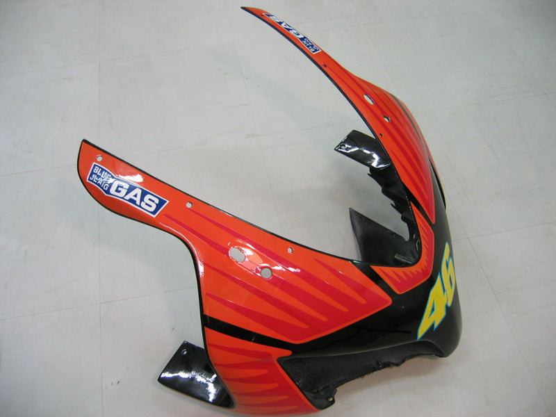 Fairings 2004-2005 Honda CBR 1000 RR Svart Grön Valentino Rossi Generic