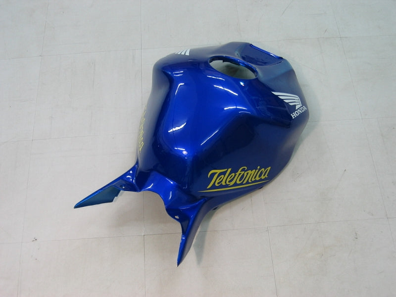 Fairings 2006-2007 Honda CBR 1000 RR Blå og Grønn Movistar Racing Generisk