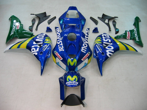 Owiewki 2006-2007 Honda CBR 1000 RR niebiesko-zielona Movistar Racing Generic