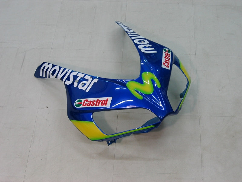 Fairings 2006-2007 Honda CBR 1000 RR Blå og Grønn Movistar Racing Generisk