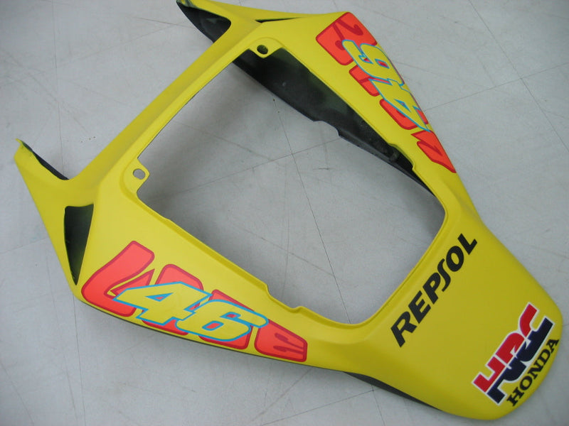 Carenados 2006-2007 Honda CBR 1000 RR Negro Amarillo Valentino Rossi Genérico