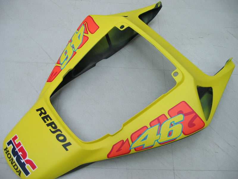 Carenados 2006-2007 Honda CBR 1000 RR Negro Amarillo Valentino Rossi Genérico