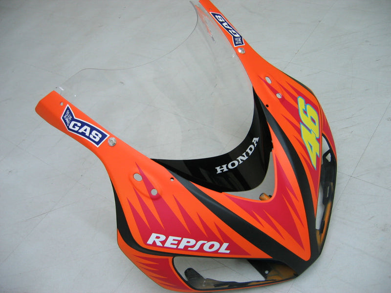 Owiewki 2006-2007 Honda CBR 1000 RR Czarny Żółty Valentino Rossi Generic