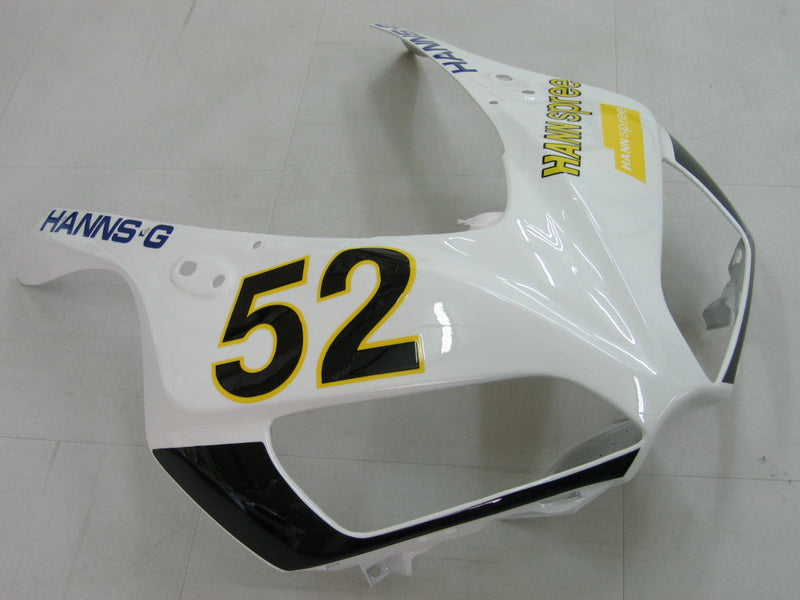 Carenados 2006-2007 Honda CBR 1000 RR Blanco No. 52 Hannspree Genérico