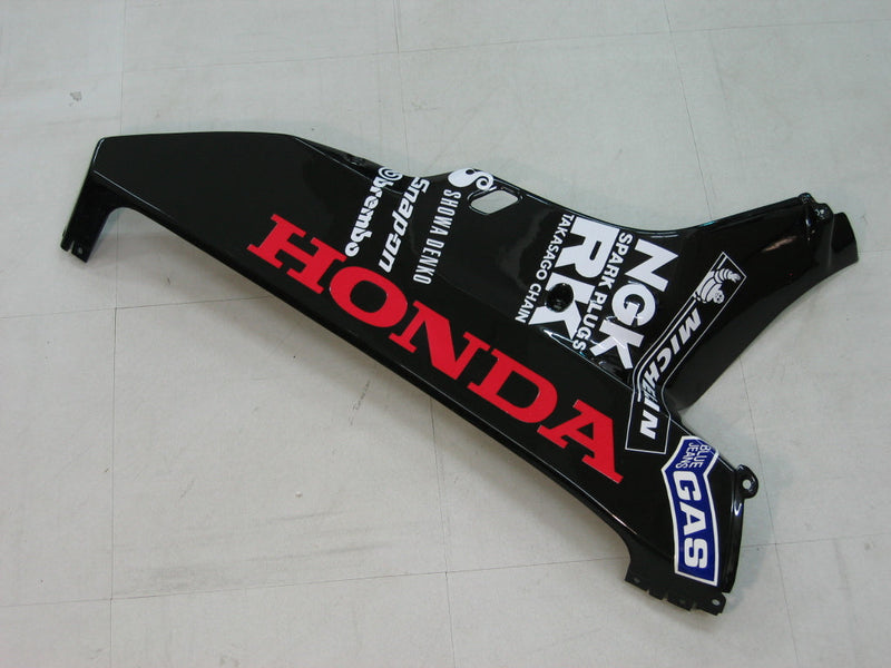 Verkleidungen 2006-2007 Honda CBR 1000 RR Schwarz Orange Repsol Generic