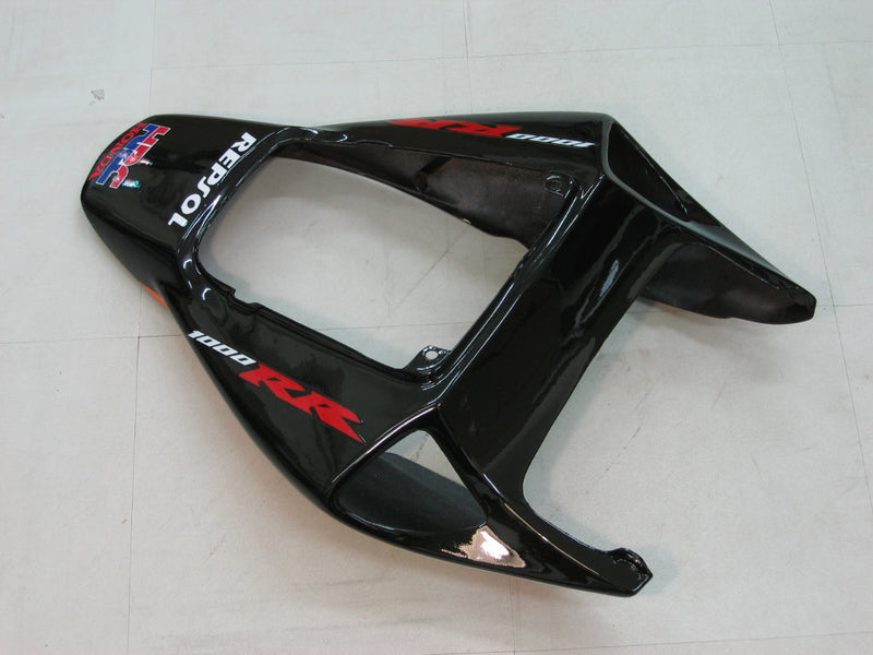 Owiewki 2006-2007 Honda CBR 1000 RR Czarny Pomarańczowy Repsol Generic