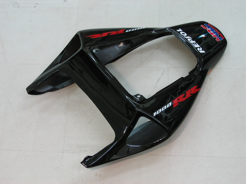 Fairings 2006-2007 Honda CBR 1000 RR Black Orange Repsol Generic