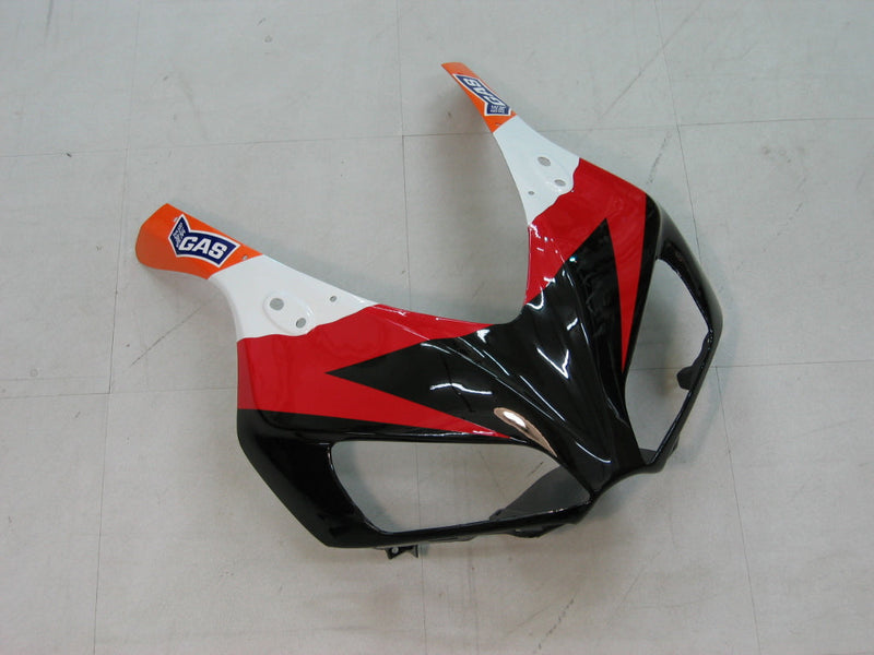 Verkleidungen 2006-2007 Honda CBR 1000 RR Schwarz Orange Repsol Generic