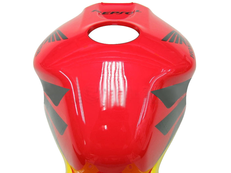 Owiewki 2006-2007 Honda CBR 1000 RR Czerwony Żółty Zielony CBR Racing Generic