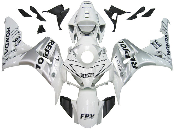 Carenagens 2006-2007 Honda CBR 1000 RR Branco e Prata Repsol Racing Generic