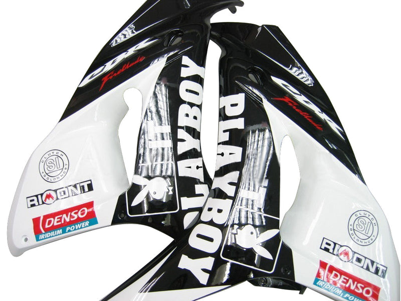 Fairings 2006-2007 Honda CBR 1000 RR White & Black Playboy Generic