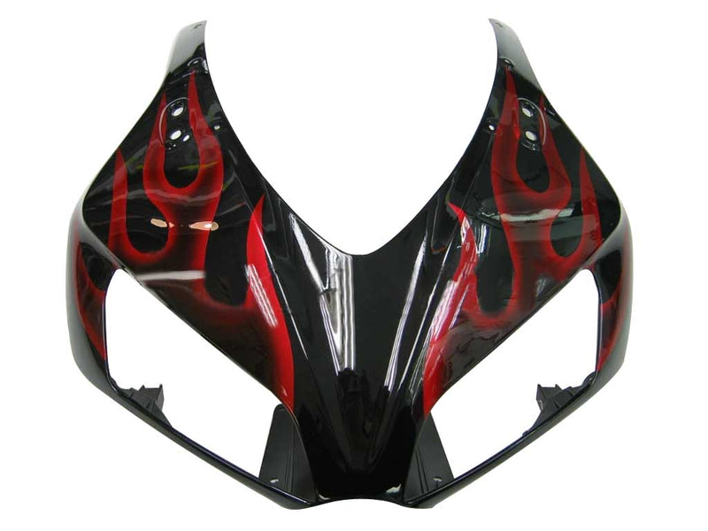 Owiewki 2006-2007 Honda CBR 1000 RR Black & Red Flame Racing Generic