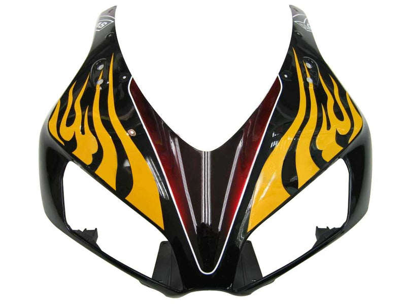 Owiewki 2006-2007 Honda CBR 1000 RR Czarno-Czerwone Flame Shark Racing Generic