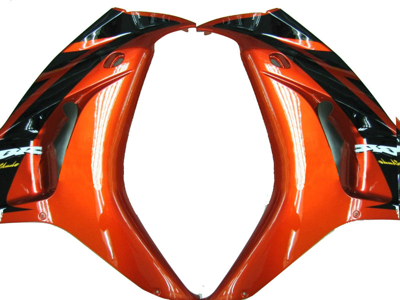 Fairings 2006-2007 Honda CBR 1000 RR Orange Metallic & Black CBR Racing Generic