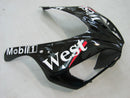 Verkleidungen 2006-2007 Honda CBR 1000 RR Black West Racing Generic
