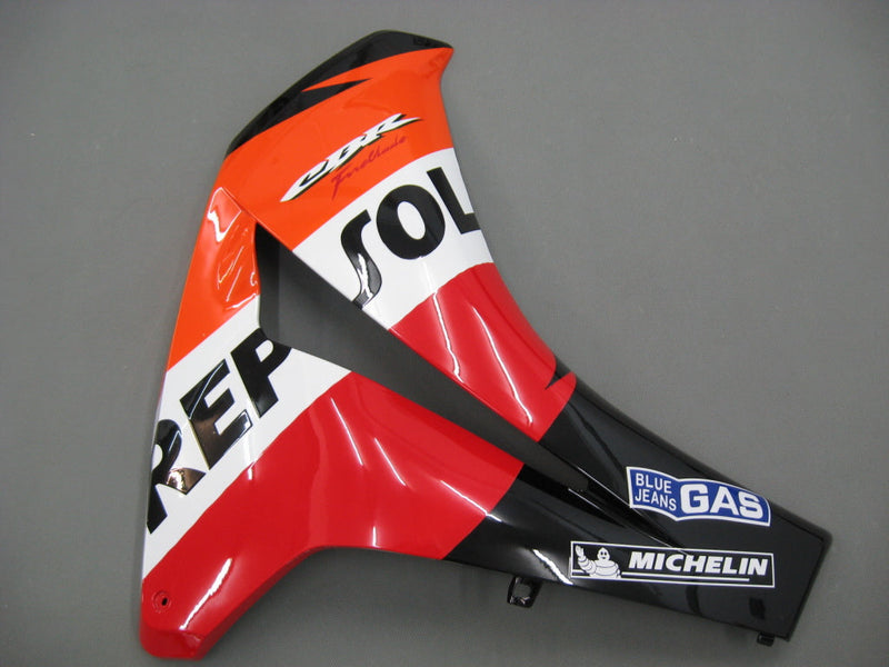 Fairings 2008-2011 Honda CBR 1000 RR Svart Orange Repsol Racing Generic