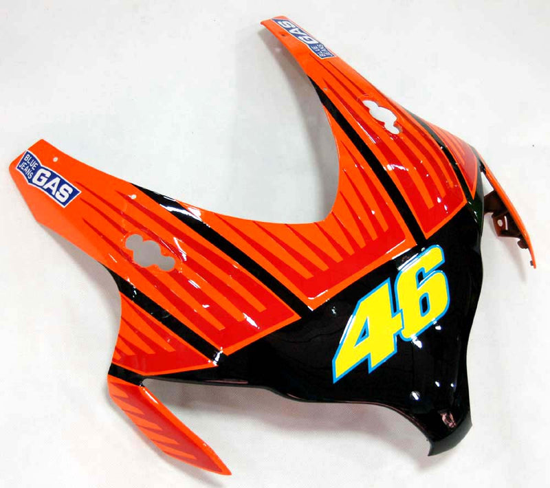 Carenagens 2008-2011 Honda CBR 1000 RR Preto Verde Valentino Rossi Genérico