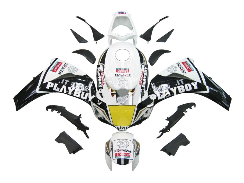 Owiewki 2008-2011 Honda CBR 1000 RR Czarno Białe Playboy Generic