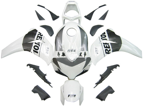 Fairings 2008-2011 Honda CBR 1000 RR White & Silver Repsol Racing Generic