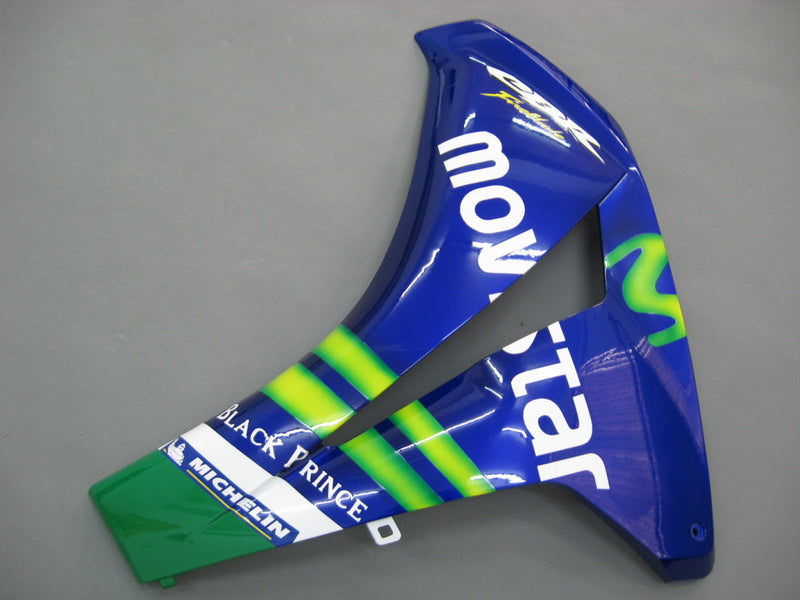 Fairings 2008-2011 Honda CBR1000 RR Blå Grønn Movistar Racing Generisk