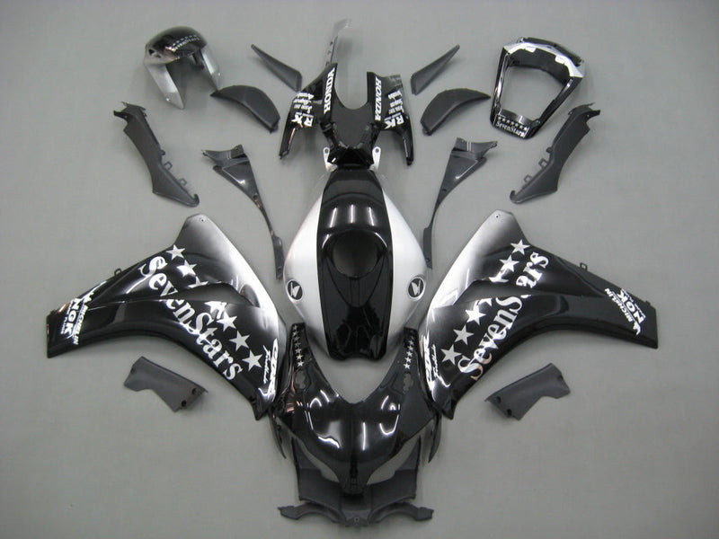 Carenados 2008-2011 Honda CBR1000 RR Negro SevenStars Genérico