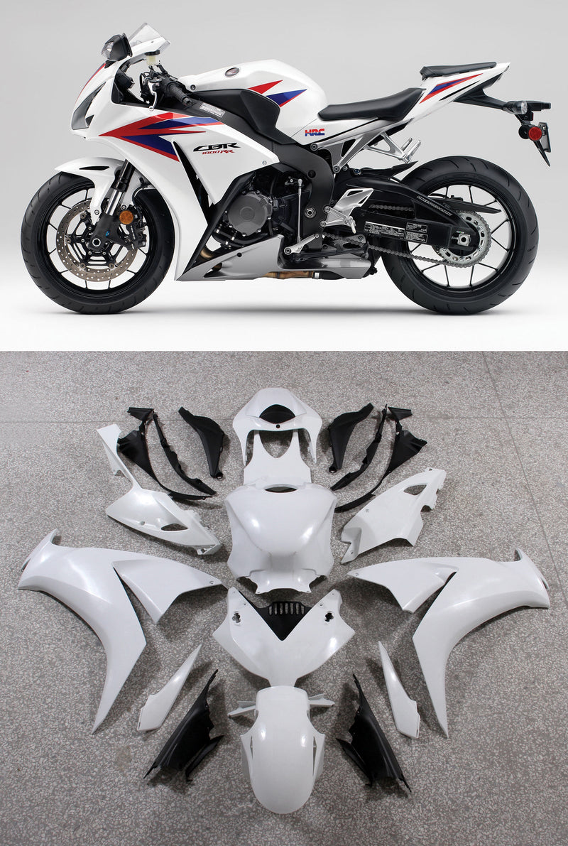 For CBR1000RR (2012-2016) Karosseripanel ABS sprøytestøping plastsett 8 farger Generisk