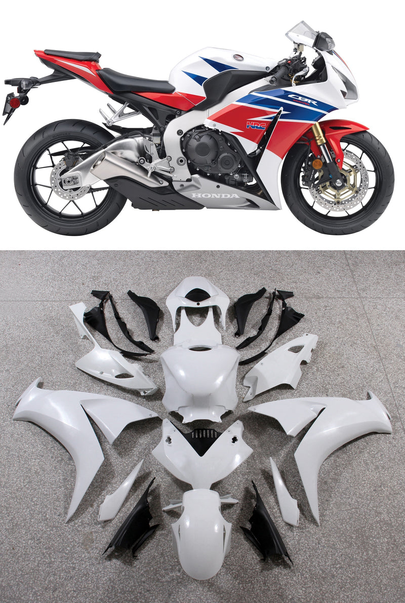 Kotelot 2012-2016 Honda CBR1000RR HRC White Silver Generic