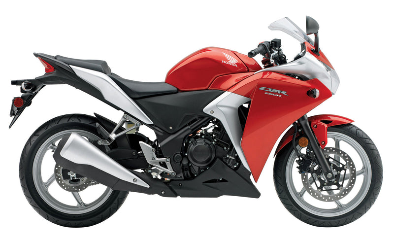 Verkleidungen 2011-2015 Honda CBR250R Rot Silber CBR Generic