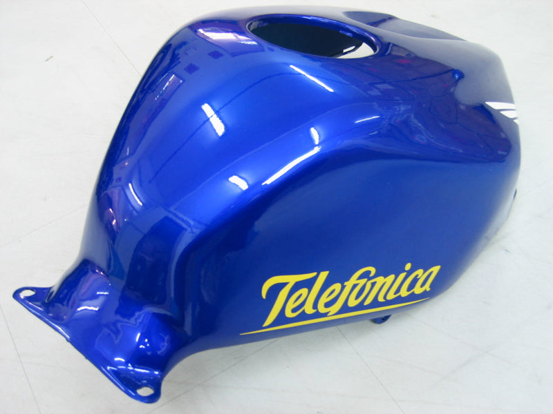 Owiewki 2003-2004 Honda CBR 600 RR Niebiesko-zielona Movistar Generic