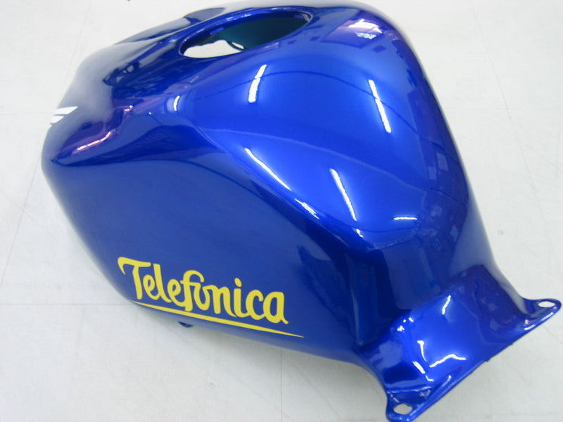 Owiewki 2003-2004 Honda CBR 600 RR Niebiesko-zielona Movistar Generic