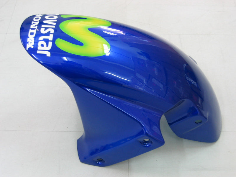 Fairings 2003-2004 Honda CBR 600 RR Blå og Grønn Movistar Racing Generisk