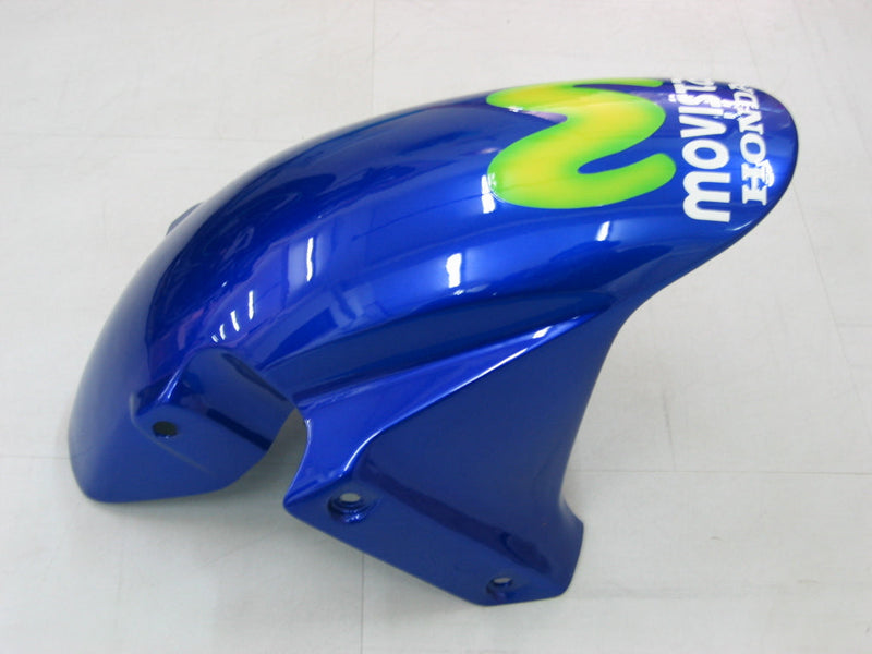 Fairings 2003-2004 Honda CBR 600 RR Blå og Grønn Movistar Racing Generisk