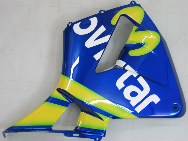 Fairings 2003-2004 Honda CBR 600 RR Blå og Grønn Movistar Racing Generisk