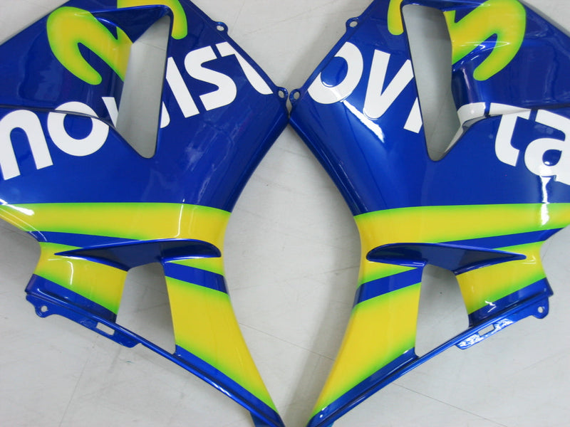 Fairings 2003-2004 Honda CBR 600 RR Blå og Grønn Movistar Racing Generisk