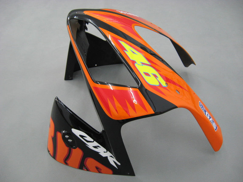 Carenados 2003-2004 Honda CBR 600 RR Amarillo Negro Valentino Rossi Repsol Moto Racing Generic