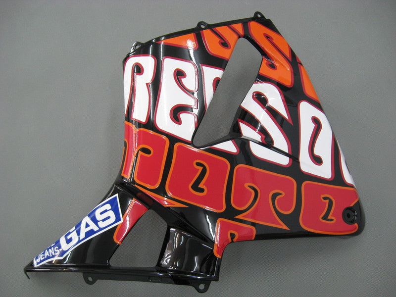 Vaipat 2003-2004 Honda CBR 600 RR Keltainen Musta Valentino Rossi Repsol Moto Generic