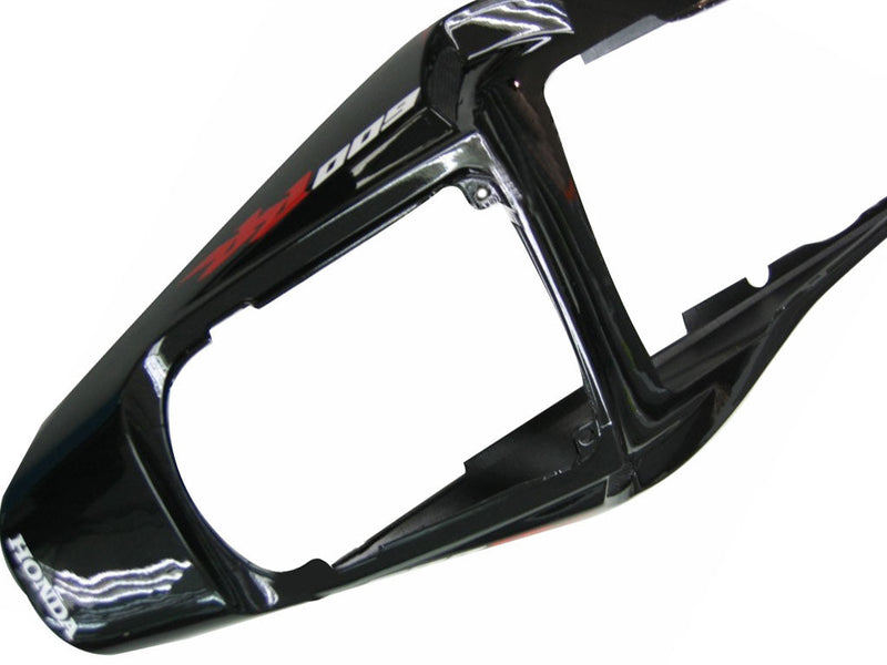 Carenagens 2003-2004 Honda CBR 600 RR Preto e Vermelho Flame Genérico