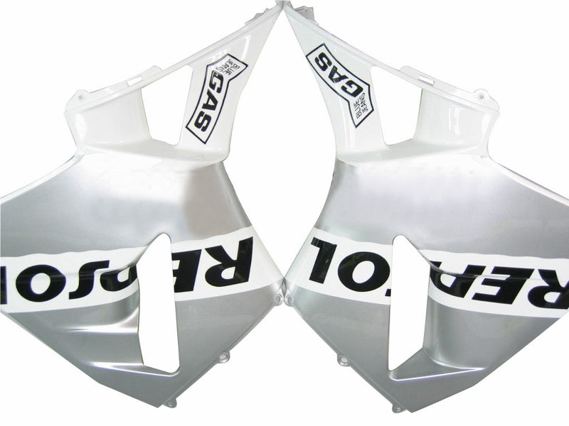 Carenados 2003-2004 Honda CBR 600 RR Blanco y Plata Repsol Generic