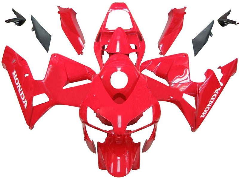 Carenados 2003-2004 Honda CBR 600 RR Rojo Honda Generic